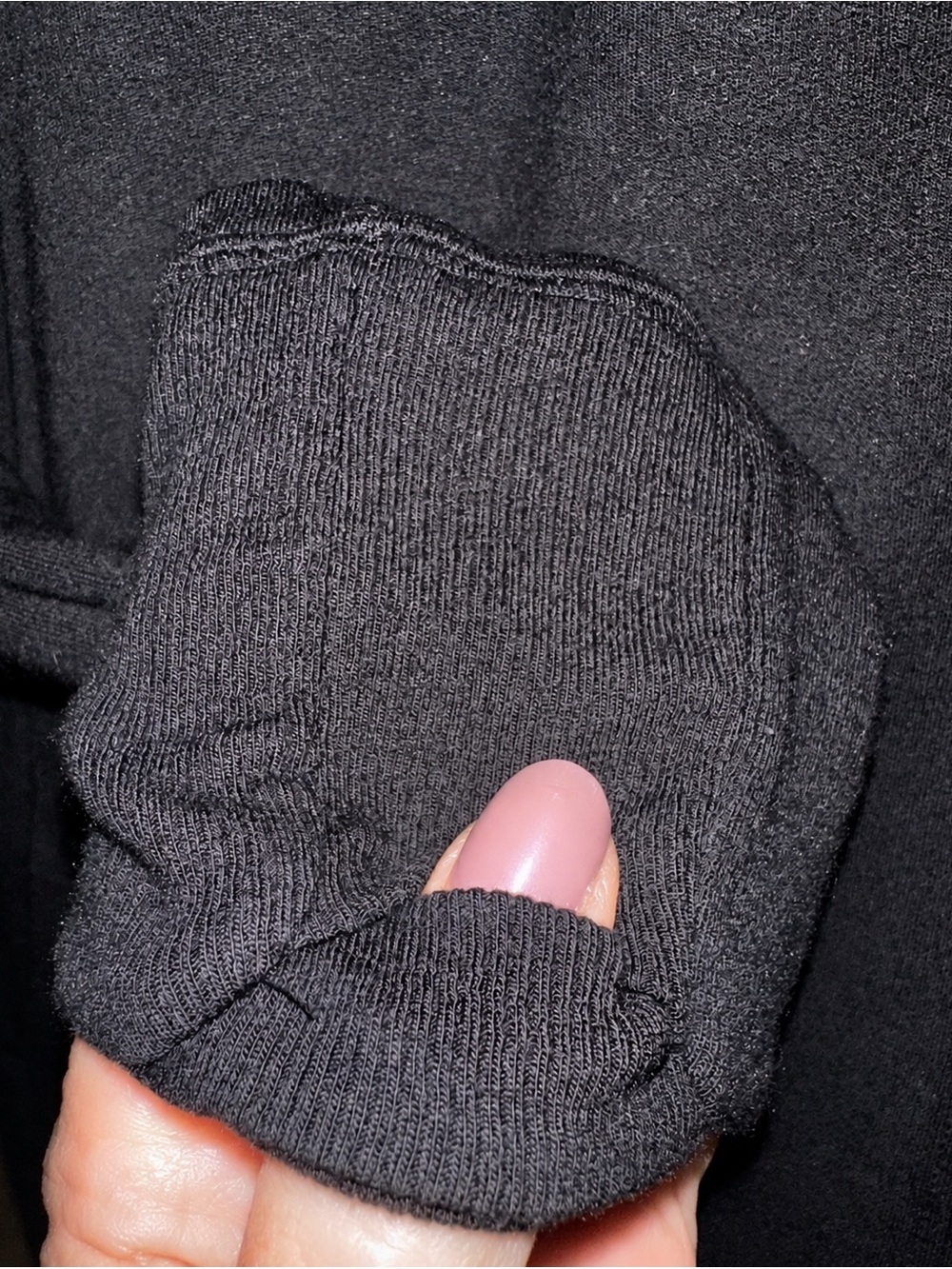 SALE!! Athleta Pranayama Restore Wrap in Black - Large Tall - LIKE NEW - Picture 9 of 9